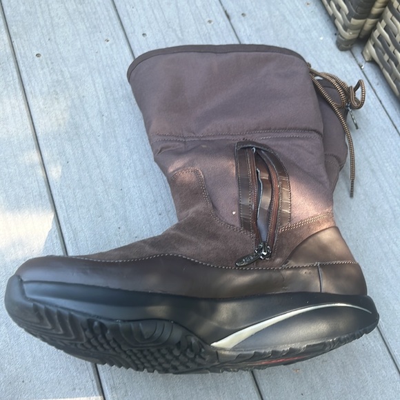 MBT Women's boots winter weather insulated brown rocker bottom 9-9.5 - Picture 4 of 17